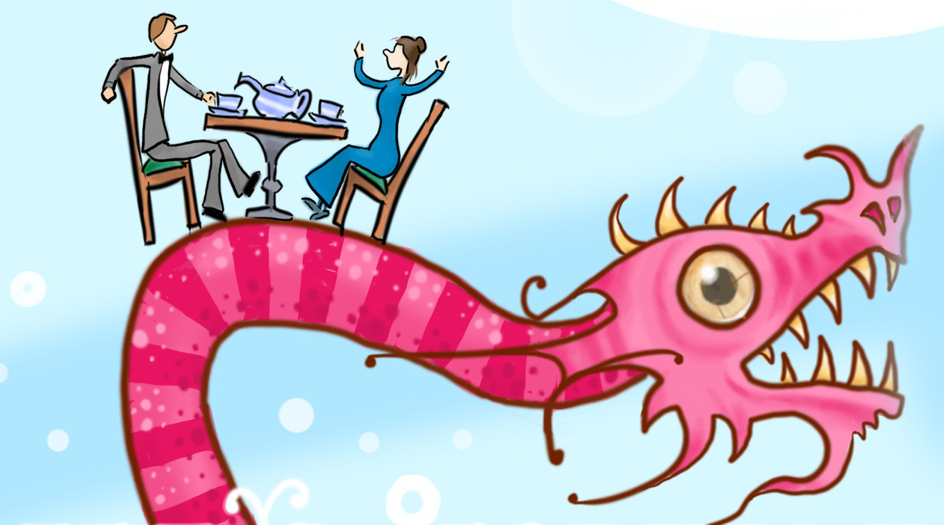 Visiting the tea lair on Emma Newman’s Tea and Jeopardy podcast Cavan